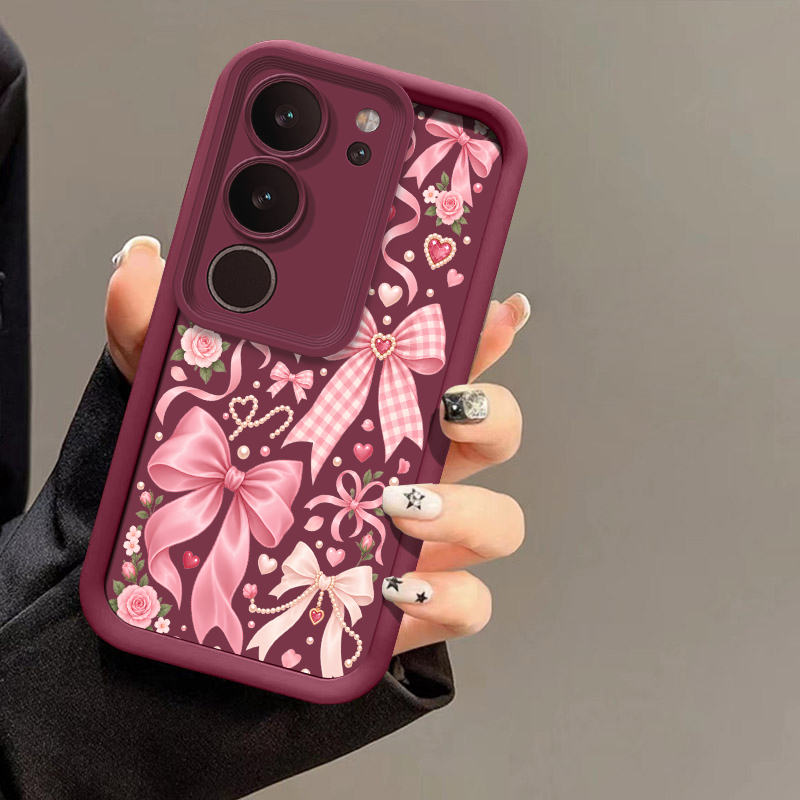 Vivo X200 - Custodia per telefono con motivo floreale