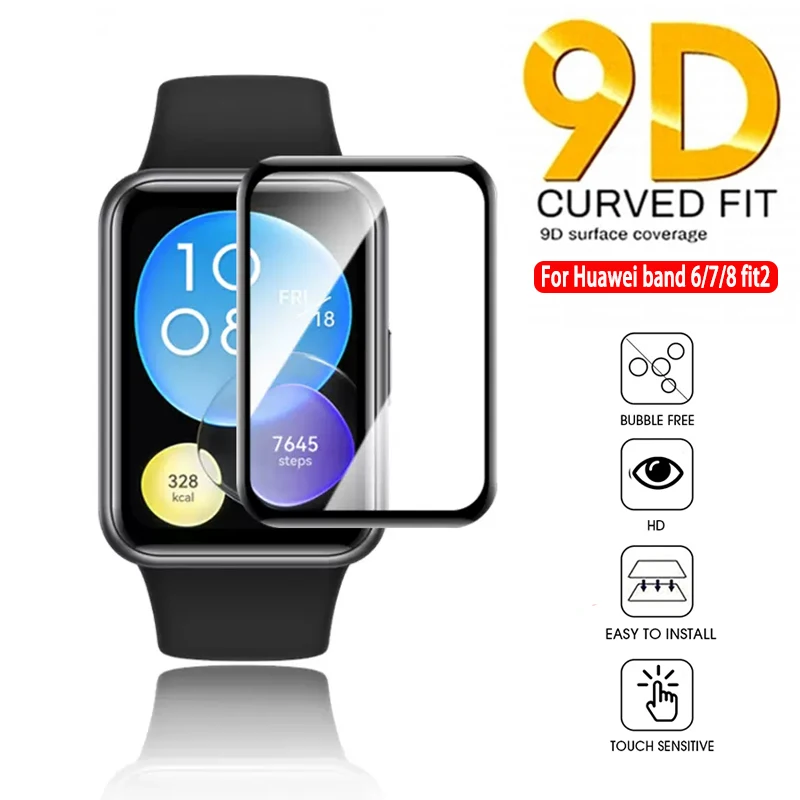 Curved Edge Screen - Vetro protettivo morbido per Huawei Watch