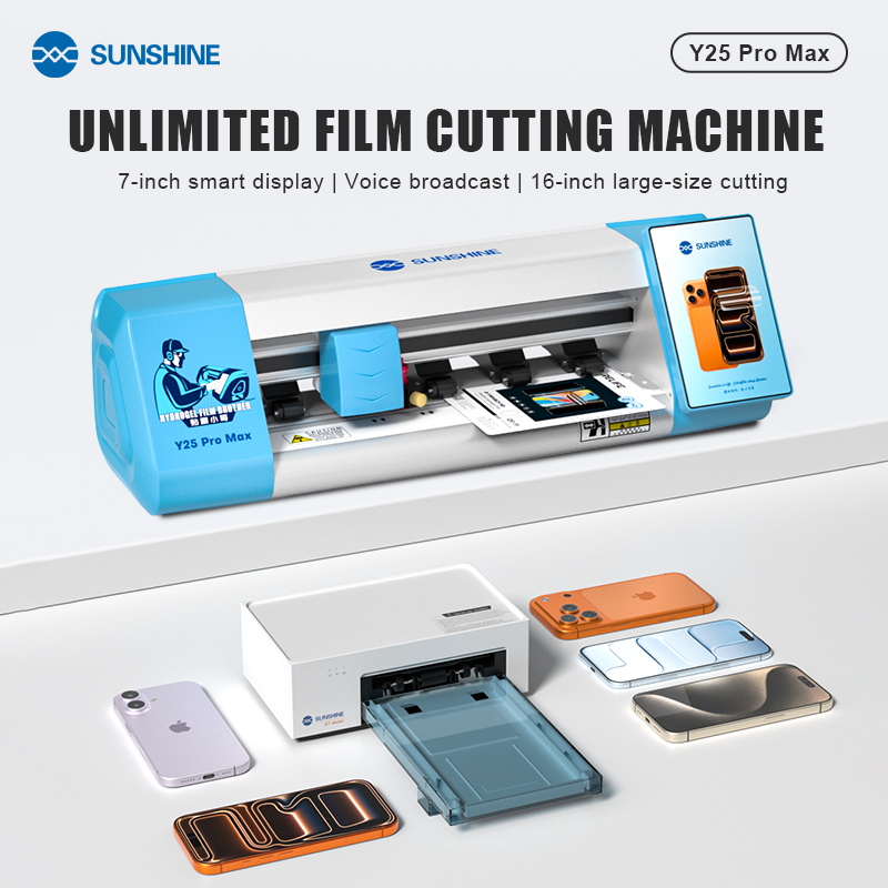Screen Protector Cutter - SUNSHINE Y25 Pro Max Macchina Taglia