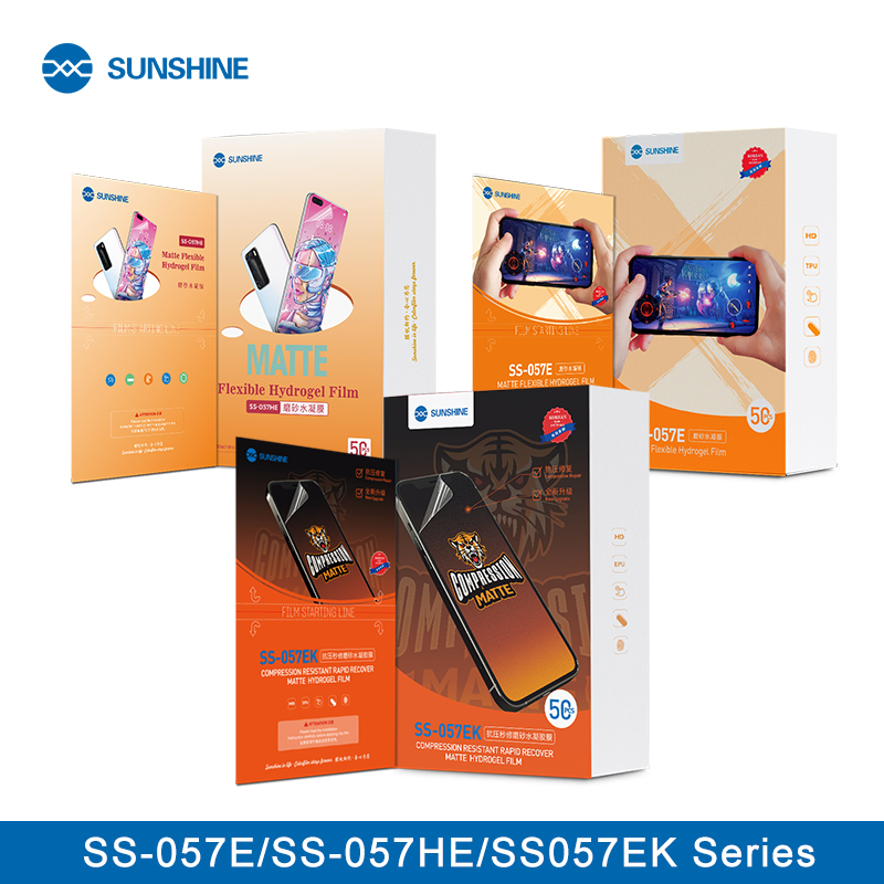 Flexible Tpu Film - SUNSHINE SS-057HE/057E/057EK Serie di pellicole idrogel
