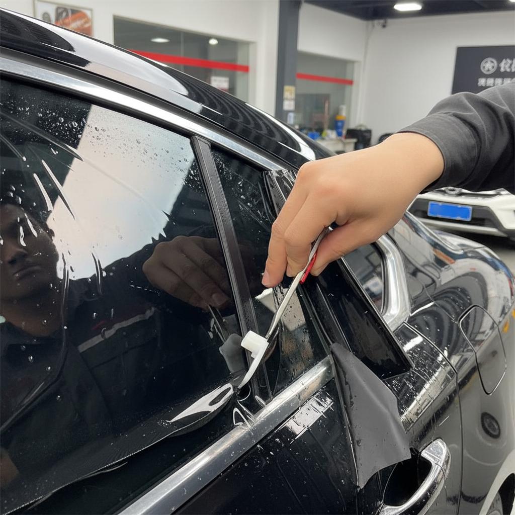 Glass Protector Auto - Guarnizione Protettiva Professionale per Taglio Pellicole