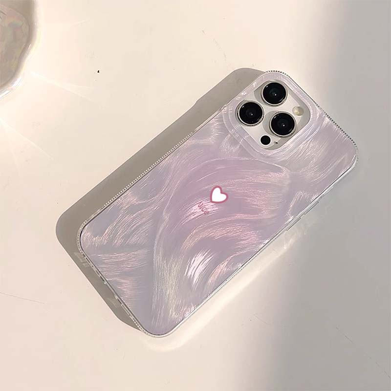 Cover Semplici con Cuore Rosa  - Samsung Galaxy A55 recensione e prezzo