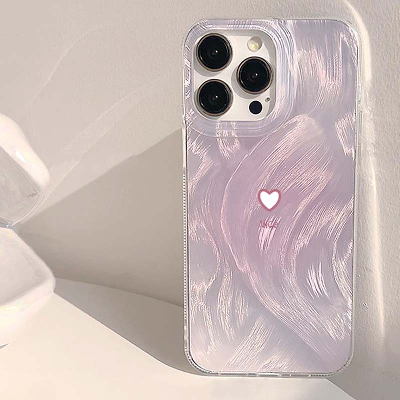 Cover Semplici con Cuore Rosa  - Samsung Galaxy A55 recensione e prezzo